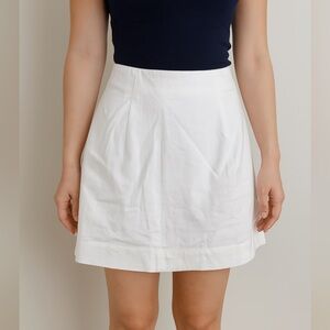 Tanya Taylor women’s a line white mini skirt